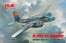 ICM 48283 A-26С-15 Invader, WWII American Bomber 1/48
