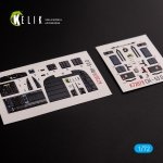 KELIK K72078 CH-53D Sea Stallion interior 3D decals for Fujimi/Academy kit 1/72