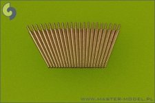  Master SM-700-039 USN 5in/51 (12,7 cm) (22 pcs) - many USN warships - fits to USS Arizona model