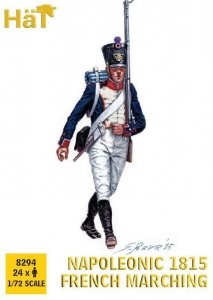HaT 8294 Napoleonic 1815 French Marching 1:72
