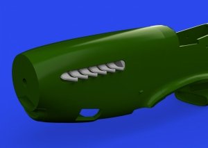 Eduard 672358 P-51D exhaust stacks PRINT EDUARD 1/72