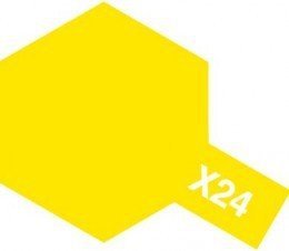 Tamiya X-24 Clear Yellow (81524) Acrylic paint 10ml