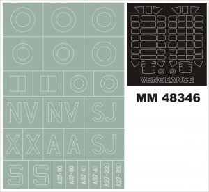 Montex MM48346 Vultee Vengeance AZ MODEL AZ4813 1/48