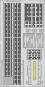 Eduard 73813 AC-130J cargo floor ZVEZDA 1/72