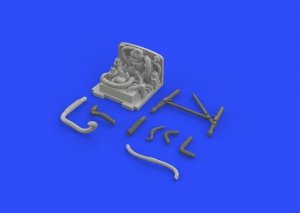 Eduard 648278 MC.202 undercarriage bay EDUARD, HASEGAWA 1/48