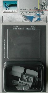 Aires 7131 F-16 Fightning Falcon wheel bay 1/72 Hasegawa
