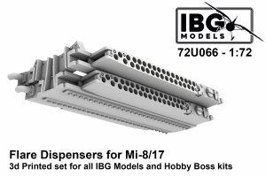 IBG 72U066 Flare Dispensers for Mi-8/17 1/72