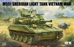 Rye Field Model 5142 M551 Light Tank Sheridan Vietnam War 1/35 
