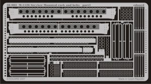 Eduard 36003 M-1126 Mounted rack and belts 1/35 AFV Club