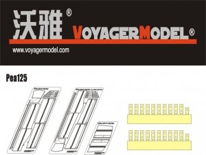 Voyager Model PEA125 WWII German King Tiger Schurzen (For DRAGON Kit) 1/35
