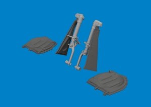 Eduard 672384 P-51D undercarriage legs PRINT EDUARD 1/72