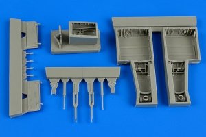 Aires 4626 Supermarine Attacker wheel bay 1/48 Trumpeter