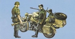 Italeri 0315 BMW R75 with Sidecar (1:35)