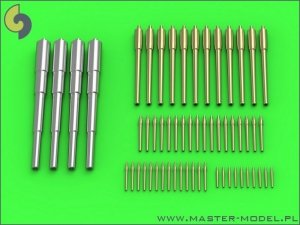 Master SM-350-086  Uzbrojenie rosyjskiego pancernika Tsesarevich (1904) - 305mm (4 szt.), 152mm (12 szt.), 75mm (18 szt.), 45mm (14 szt.), 37mm (10 szt.)
