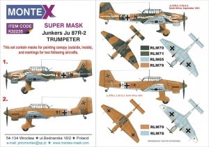 Montex K32235 Ju 87R-2 1/32
