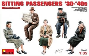 MiniArt 38006 SITTING PASSENGERS '30-'40s 1/35