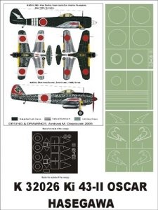 Montex K32026 Ki-43 II Oscar 1/32