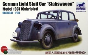 Bronco CB35047 German Opel Light Staff Car Stabswagen (1:35)
