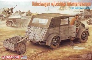 Dragon 9050 Kubelwagen w.Leichter Inf. ,1/35 (1:35)