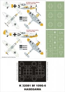 Montex K32081 Bf 109G-6 1/32