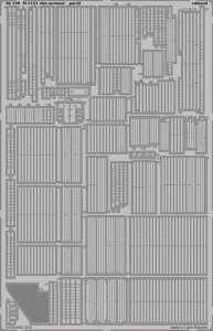 Eduard 36129 M-1131 slat armour 1/35 Trumpeter