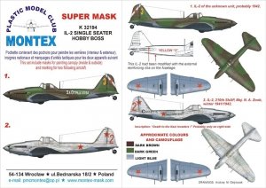 Montex K32194 IL-2 SINLE SEATER 1/32