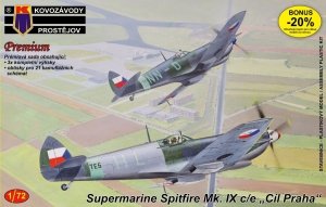 Kovozavody Prostejov KPM0060 Supermarine Spitfire Mk.IXe Cil Praha 1/72