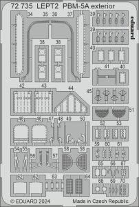 Eduard 72735 PBM-5A exterior ACADEMY 1/72