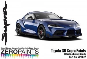 Zero Paints ZP-1612-DBLUE Toyota GR Supra Deep Blue Paint 30ml