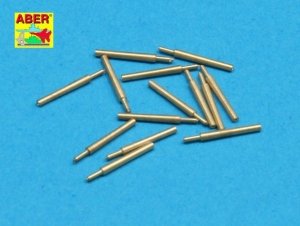Aber 350L-36 Set of 14 pcs 152mm barrels for Kongo, Haruna, Hiei, Kirishima, Fuso, Yamashiro (1:350)