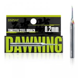 DSPIAE XPB-02 Dawning Tungsten Steel Push Broach 0.2mm / Rysik ze stali wolframowej