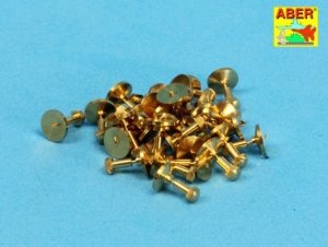 Aber 16100 Turned imitation of Hexagon bolts x30 pcs. (1:16)