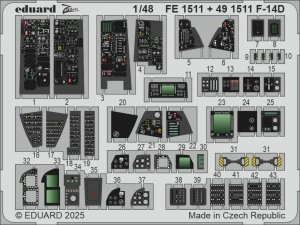 Eduard FE1511 F-14D GREAT WALL HOBBY 1/48