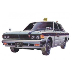 Aoshima 00783 430Cedric Sedan 200 Standard Taxi 1:24