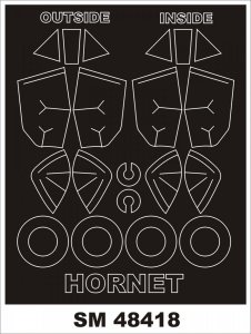 Montex SM48418 DH HORNET TRUMPETER