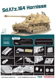 Dragon 7625 Sd.Kfz.164 Hornisse w/NEO Track 1/72
