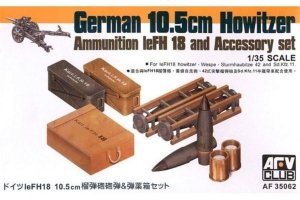 AFV Club 35062 German 10.5 cm Ammo and Accessories 1/35