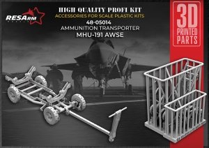 RESArm 48-05014 US NAVY MHU-191 AWSE Ammunition Transporter (3D resin printing) 1/48