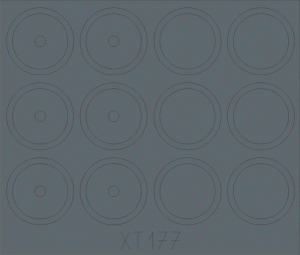 Eduard XT177 ASU-85 SPG (1956) wheels 1/35 TRUMPETER