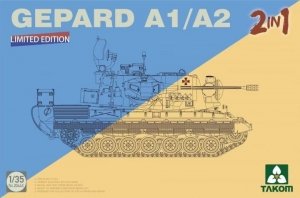 Takom 2044X Gepard A1/A2 2in1 Limited Edition 1/35