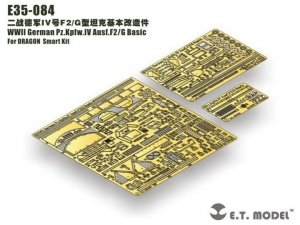 E.T. Model E35-084 WWII German Pz.Kpfw.IV Ausf.F2/G Basic (For DRAGON Smart Kit) (1:35)
