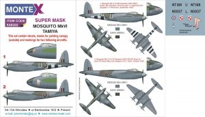 Montex K48322 MOSQUITO VI 1/48