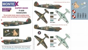 Montex K48277 P-40M 1/48