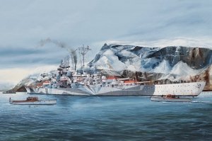Trumpeter 05359 German Tirpitz Battleship 1/350