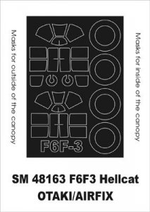 Montex SM48163 F6F3 Hellcat OTAKI/AIRFIX