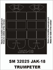 Montex SM32025 Jak-18 TRUMPETER