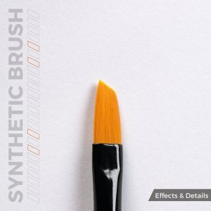 AK Interactive AKB010 AK SYNTHETIC BRUSH – ANGULAR