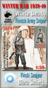Toro 35F81 Fiński Snajper - Biała Śmierć - Wojna Zimowa 1939-40 1/35