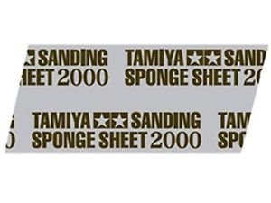 Tamiya 87170 Sanding Sponge Sheet 2000 Gąbka ścierna
