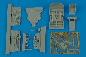 Aires 4465 P-47D Razorback cockpit set 1/48 TAMIYA